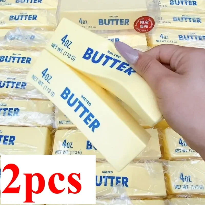 Juguete antiestres de mantequilla