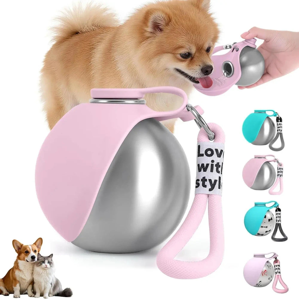 Botella de Agua Antiderrames para Perros