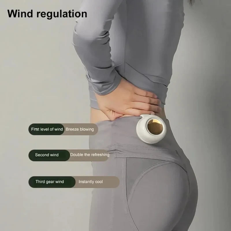 Miniventilador Portatil De Cintura