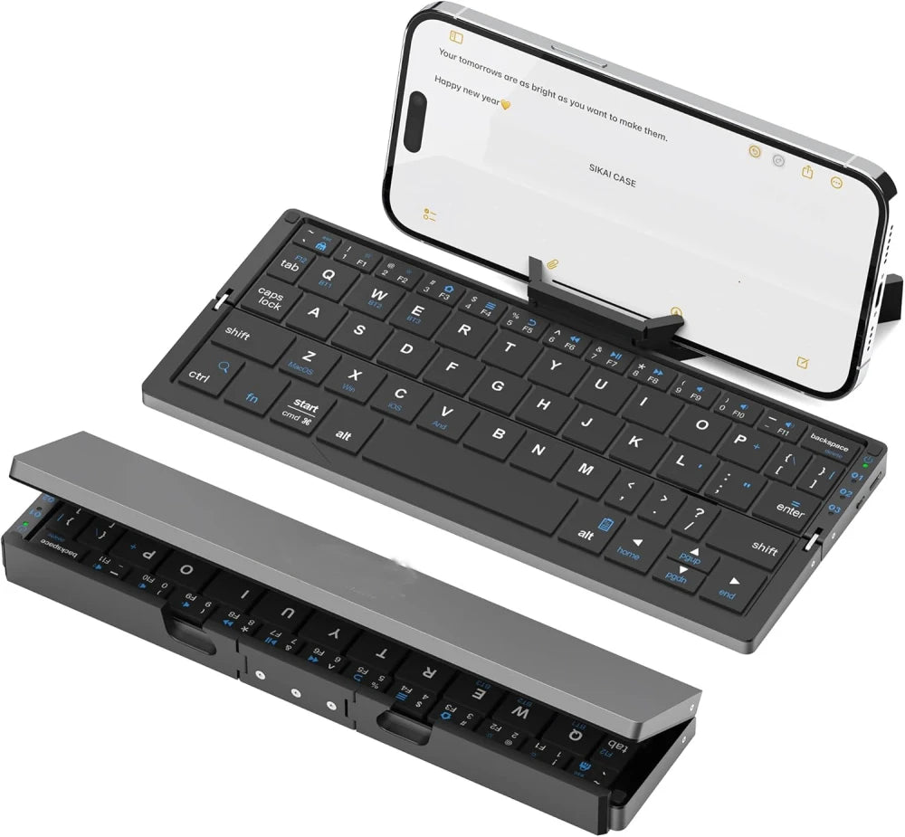 Jomaa Teclado Inalambrico Plegable Bluetooth