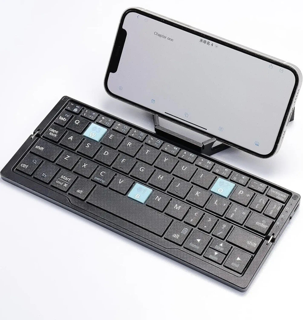 Jomaa Teclado Inalambrico Plegable Bluetooth