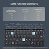 Jomaa Teclado Inalambrico Plegable Bluetooth