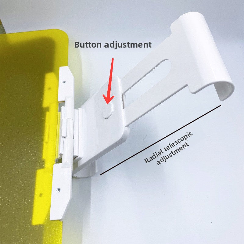 Adjustable Car Sun Visor Anti-Glare Mirror