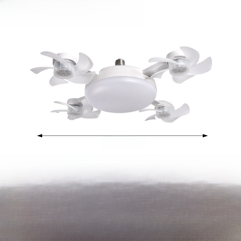 Nordic Minimalist Ceiling Fan Light with Remote Control