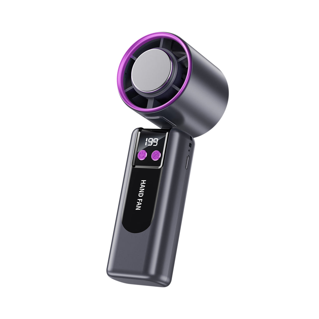 Portable Rechargeable Ice Cooling Handheld Fan
